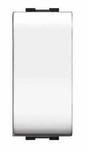 12,0 PZ Di LIFE ART.4021WH PULSANTE UNIP.GENERICO BIANCO