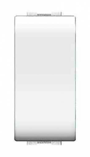 50,0 PZ Di LIFE ART.4090WH COPRITASTO SINGOLO BIANCO