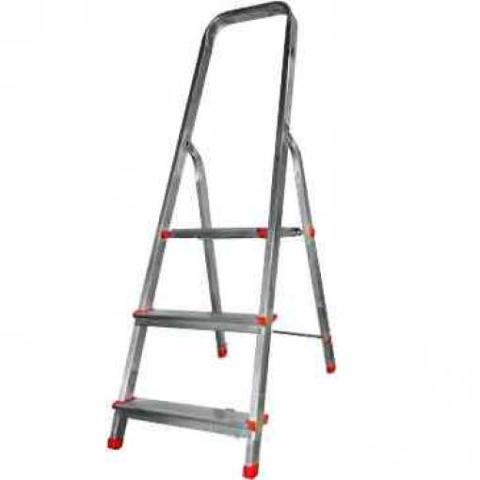 1 PZ Di SCALA ALLUMINIO DOMESTICA STELLA 3 GRADINI