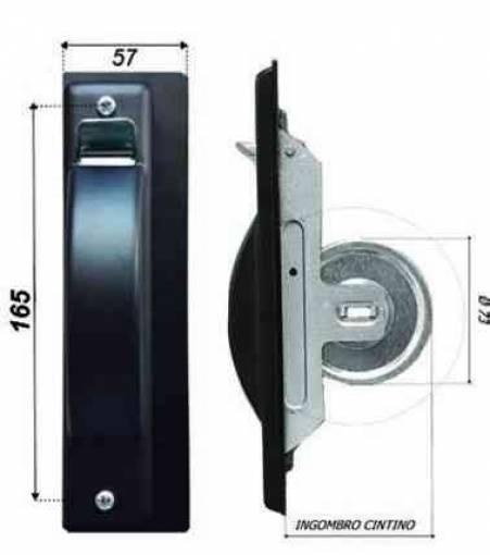 10,0 PZ Di AVVOLGITORE SEMINCASSO SPECIAL DX/SX 57X210 C/PLA