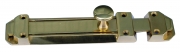 1,0 PZ Di CATENACCIO ORIZZONTALE OTTONE LUCIDO 150 MM**
