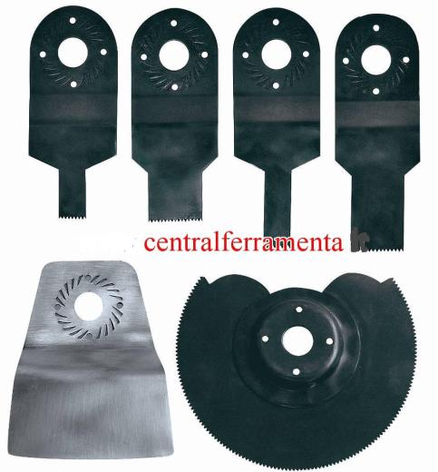 Kit lame tagli START 6 pezzi per Utensile Multi Funzione Einhell BT-MG 180/1