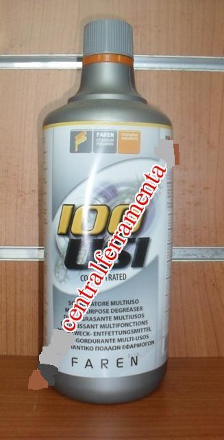 100 USI Sgrassatore pulitore multiuso concentrato LT 1
