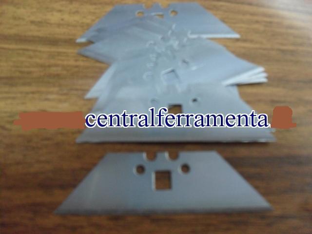 Set 10 lame per cutter raschietto trapezoidali.