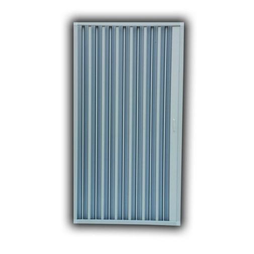 Box cabina chiusura doccia porta soffietto riducibile cm 80 1 anta lato bianco