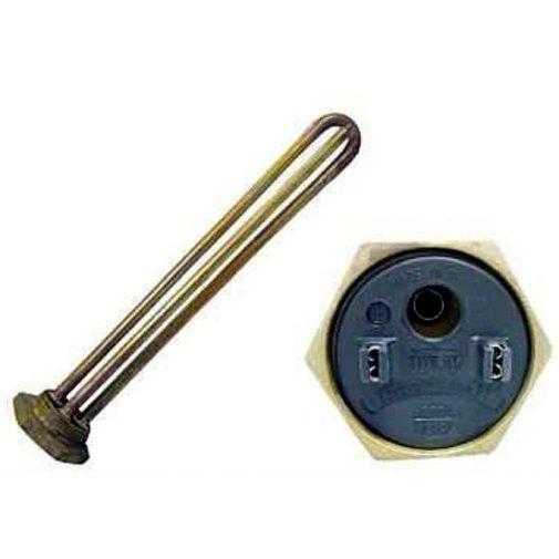 Resistenza filettata a vite x scaldabagno elettrico boiler 1200 watt diritta