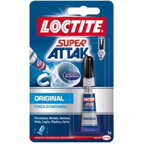 Super Attak Original Loctite resistente all'acqua 3 Grammi colla adesivo