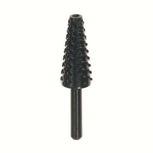 Lima raspa rotativa conica x legno gambo mm 6 x trapano o avvitatore