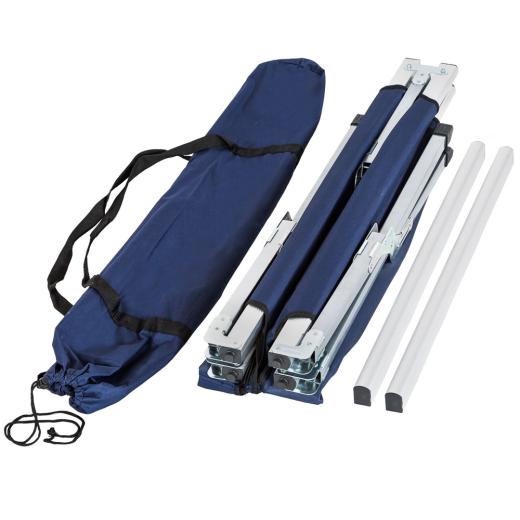 2PZ Lettino letto brandina branda pieghevole mare spiaggia campeggio con borsa