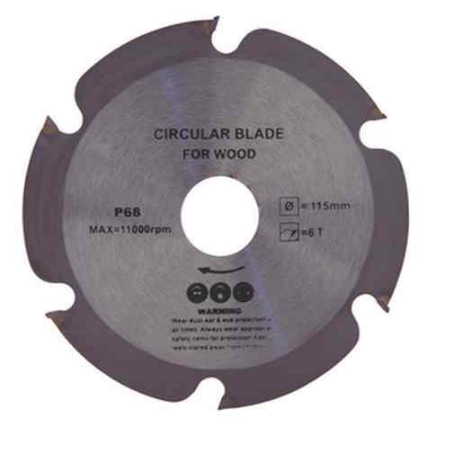 Disco lama x smerigliatrice angolare x taglio tagliare legno e PVC mm 115