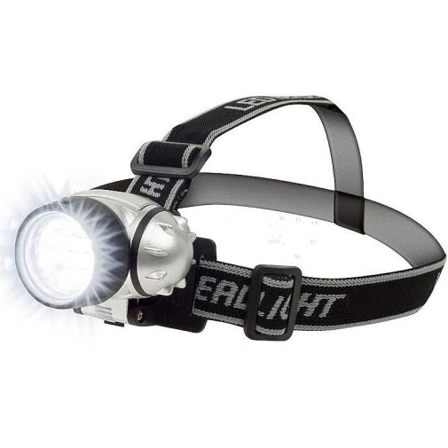 TORCIA LAMPADA FRONTALE HEADLIGHT A 5 LED X CACCIA PESCA BICI CASCO LAMPEGGIANTE