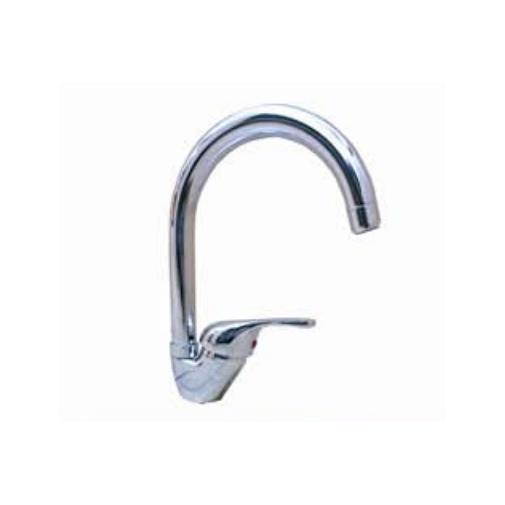 MISCELATORE RUBINETTO MONOCOMANDO FONTANA LAVELLO LAVANDINO CUCINA CANNA ALTA
