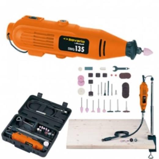 Smerigliatrice a stelo dremel BMG 135 in kit Einhell