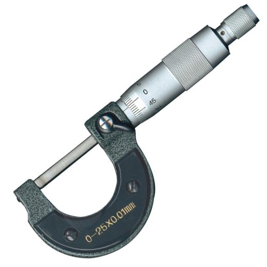 MICROMETRO ANALOGICO CALIBRO SPESSIMETRO DA 0.01 A 25 MM PER ESTERNI