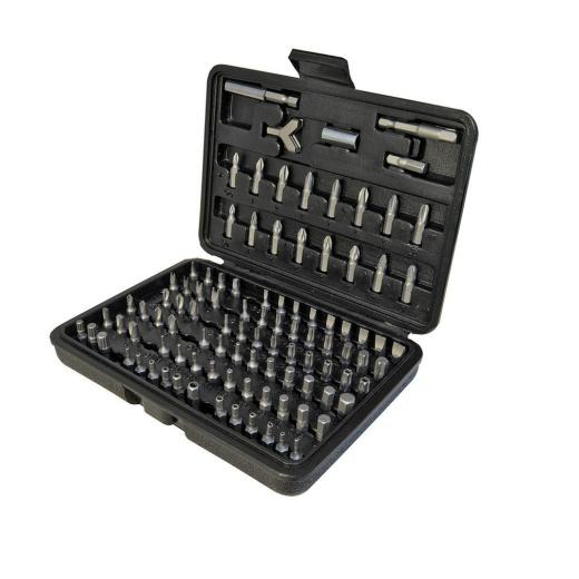 SET SERIE 100 BIT BITS INSERTI MAGNETICI PER TRAPANO AVVITATORE GIRAVITE PUNTE