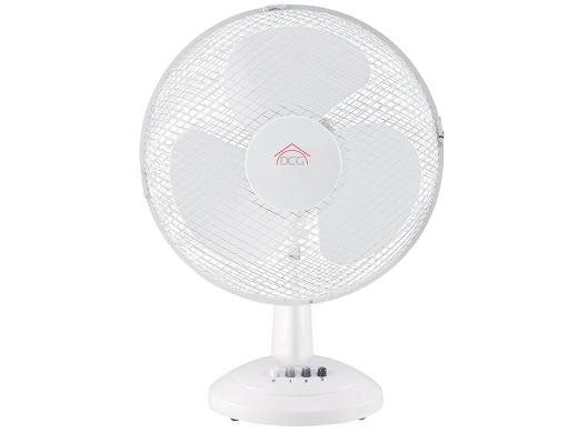 Ventilatore da tavolo appoggio oscillante 3 velocita' diametro 40 cm 40 WATT