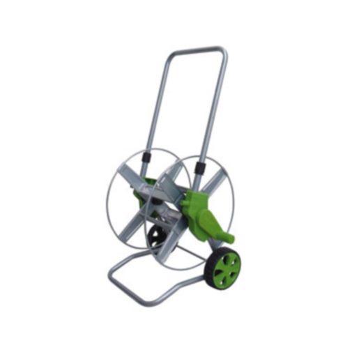 Carrello Avvolgitubo avvolgi tubo x Acqua Irrigazione 60 mt in metallo Zincato