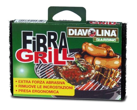 18 PZ Di *DIAVOLINA SPUGNA ABRASIVA "GRILL" COD.15352