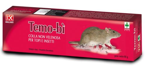 50 PZ Di COLLA PER TOPI TEMO-BI GR. 80
