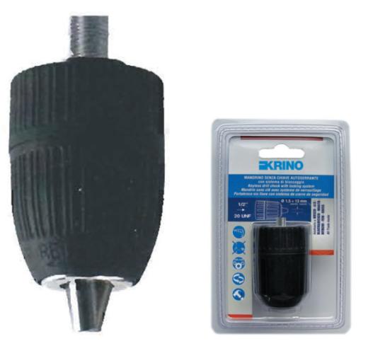 1 PZ Di *MANDRINO S/CHIAVE 3/8X10 ATTACCO M