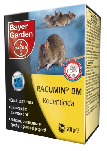 12 PZ Di *BAYER ESCA TOPICIDA "RACUMIN BM" GR.200
