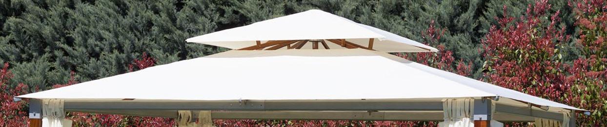 1 PZ Di TOP COPERTURA X GAZEBO TOP ALU MT. 3X4