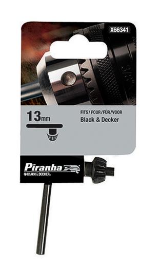 1 PZ Di PIRANHA X66341 CHIAVE PER MANDRINO MM.13