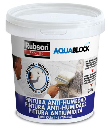 1 PZ Di RUBSON IMPERM.PITTURA ANTIUMID.ML.750 PH5000