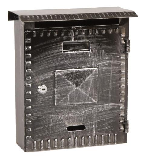6 PZ Di *CASSETTA POSTALE RUSTICA MM.220X70X270H