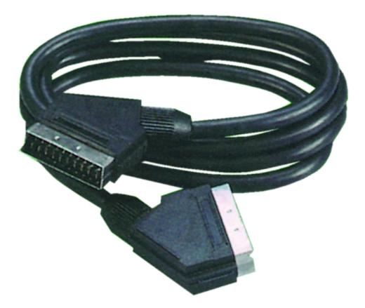 10 PZ Di PROLUNGA CON 2 PRESE SCART 21 POLI