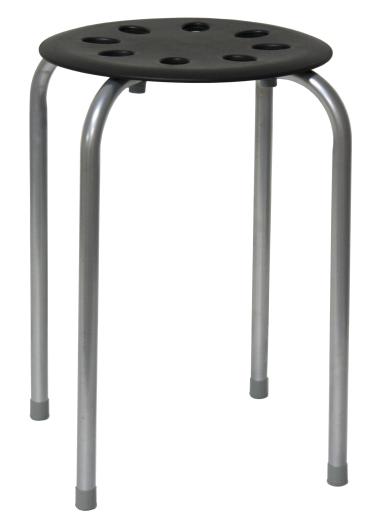 6 PZ Di *SGABELLO MOD.DOLLINO NERO