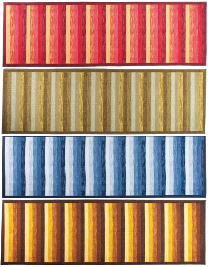 4 PZ Di TAPPETO X CUCINA MOD.BAMBU RAYA CM. 57X180