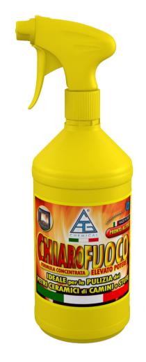 12 PZ Di *PULIVETRO X STUFE E CAMINI"CHIAROFUOCO"750ML