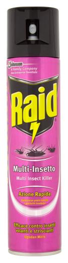 12 PZ Di *RAID MULTINSETTO SPRAY ML 300