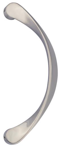 2 PZ Di MANIGLIONE INOX NIKEL SATIN. ART.3810 MM.250
