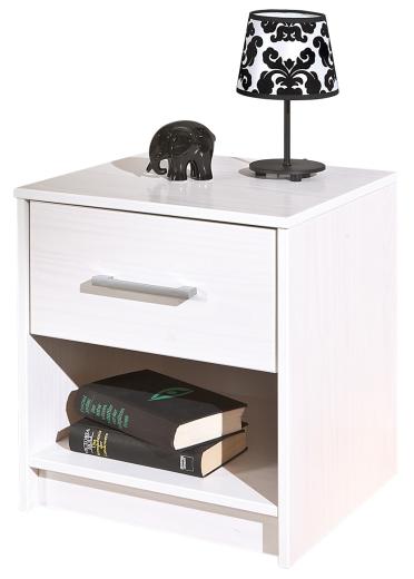 1 PZ Di KIT COMODINO MASSELLO BIANCO