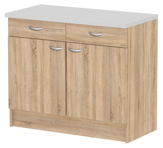 1 PZ Di *KIT CUCINA MOBILE 2A.2 CASSET.45519 AK LEGNO