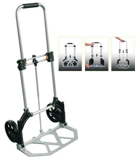 1 PZ Di CARRELLO ALLUMINIO PIEGHEVOLE 2/R KG.80