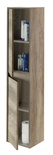 1 PZ Di KIT COLONNA BAGNO DAKOTA 2 ANTE SOSP. ROVERE NORDI