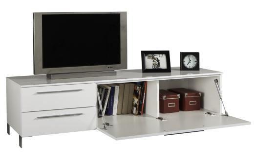 1 PZ Di *KIT MOBILE TV CM.165X45X43H BIANCO LACCATO