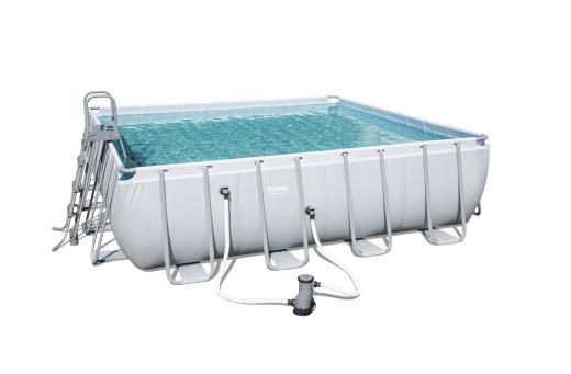 1 PZ Di PISCINA C/TELAIO COMPL.CM.488X488X122H 56626