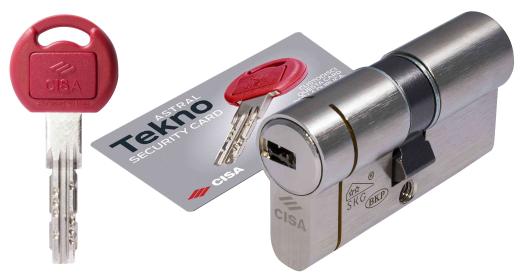 1 PZ Di CISA 0M 3T1 CIL.ASTRAL TEKNO PRO MM.30.80