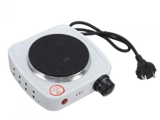 PIASTRA FORNELLO CUCINA FORNETTO ELETTRICO REGOLABILE 100 MM 500 WATT FORNELLINO