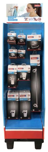 1 PZ Di TESA ESPOSITORE VUOTO ACC.RI BAGNO 'SMOOZ'
