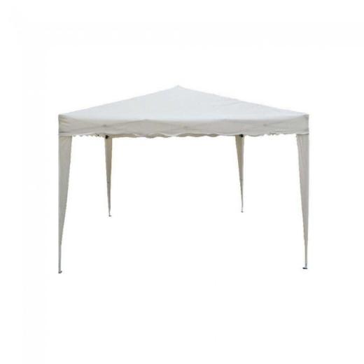 Gazebo pieghevole a fisarmonica richiudibile MT3X3 BIANCO impermeabile con borsa