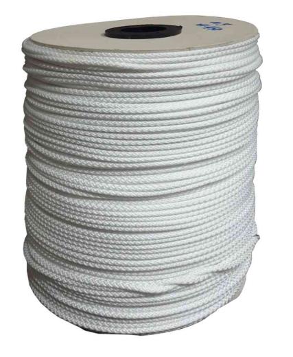 250 MT Di FUNE NYLON BIANCA MM. 6