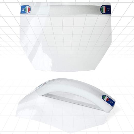 VISIERA PROTETTIVA DI SICUREZZA SCHERMO FACCIALE VISIERE MASCHERE VISO PARAFIATO