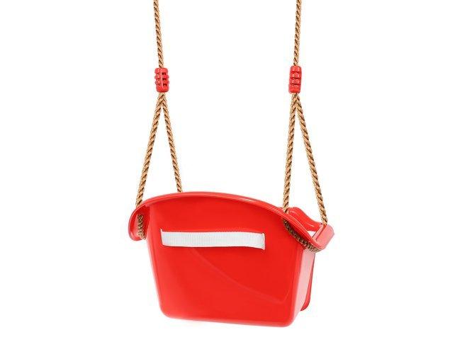 SEDUTA INTEGRALE SEGGIOLINO CON FUNI X ALTALENA DONDOLO BABY BAMBINI ANTICADUTA
