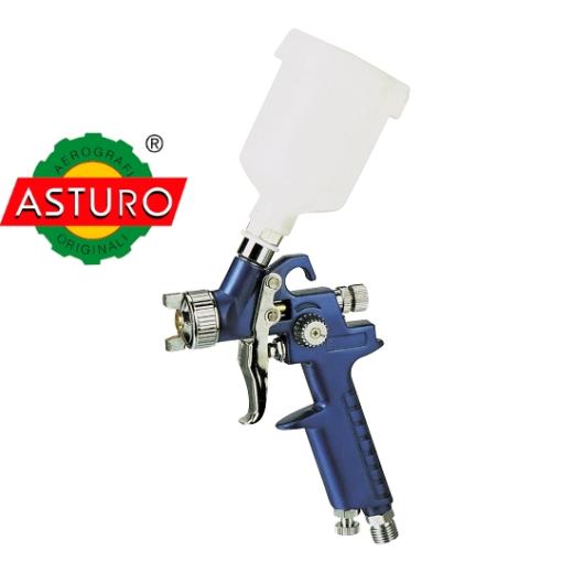 Mini Aerografo Asturo pistola verniciatura verniciare modellismo decorazione