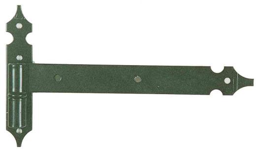 6,0 PZ Di CERNIERA FERRO POLIMERIZ 6444 A BATTENTE 25 CM